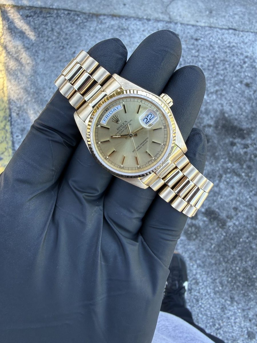 Rolex Day-Date bought at Latin American Pawn Shop